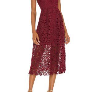 ASTR the Label Lace Midi Dress